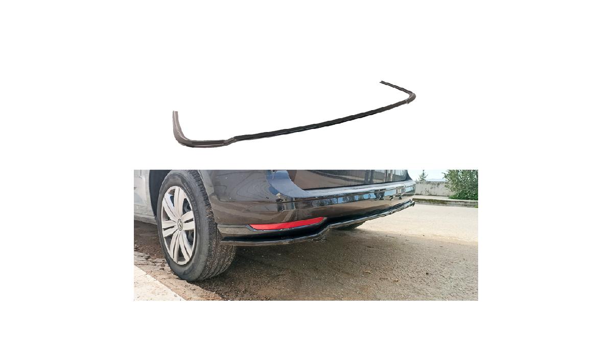 Jupe+arri%C3%A8re+%28Diffuser%29+sur+mesure+pour+Volkswagen+Caddy+V+Box%2FMPV+2020-+%28ABS+Noir+Luisant%29